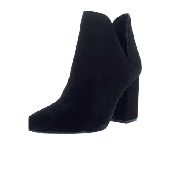 Steve Madden Suede Bootie Rookie Cut ankle boots Chunky Block Heels, 8.5M - Picture 1 of 8